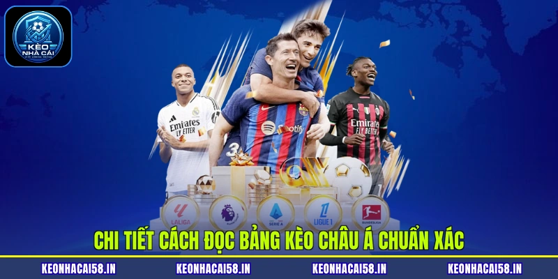 Chi tiết cách đọc bảng kèo châu Á chuẩn xác