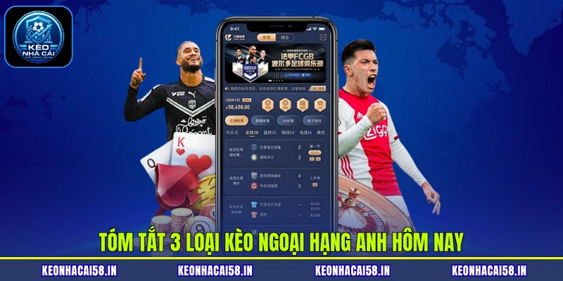 Kèo Ngoại Hạng Anh Hôm Nay| Top 3 Loại Hình Dễ Chơi Nhất 3 Tóm tắt 3 loại kèo Ngoại Hạng Anh hôm nay
